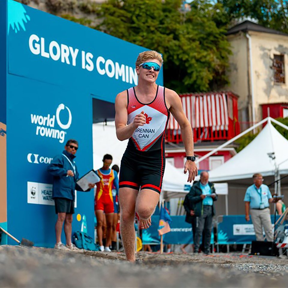 Oliver Brennan, Coastal Under 19 Men's Solo, Canada, 2024 World Rowing Beach Sprint Finals, Genoa, Italy / © World Rowing / Benedict Tufnell